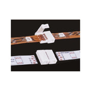 4 PZ Connettore 10mm Per Unire Due Bobine Led Smd RGB 5050 Senza Saldare