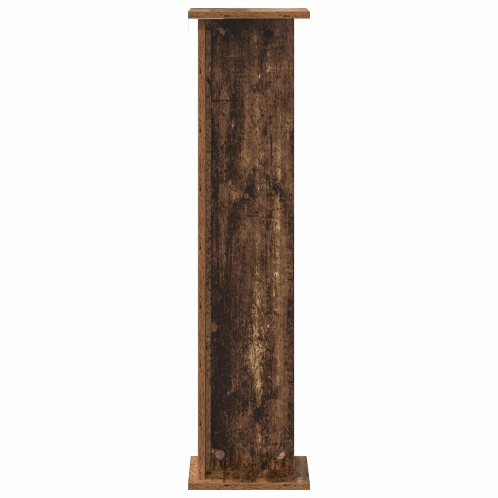 Supporto per piante 2 pcs Legno vecchio 25 x 25,5 x 100,5 cm 899639