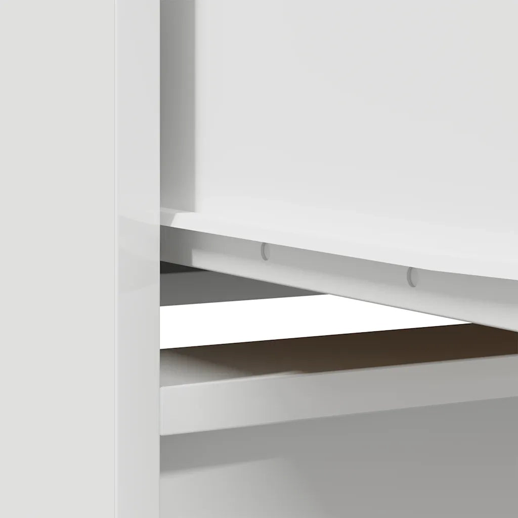 Armadio con Cassetto Bianco 55,5x34x119,5 cm Legno Multistrato CFW6171250