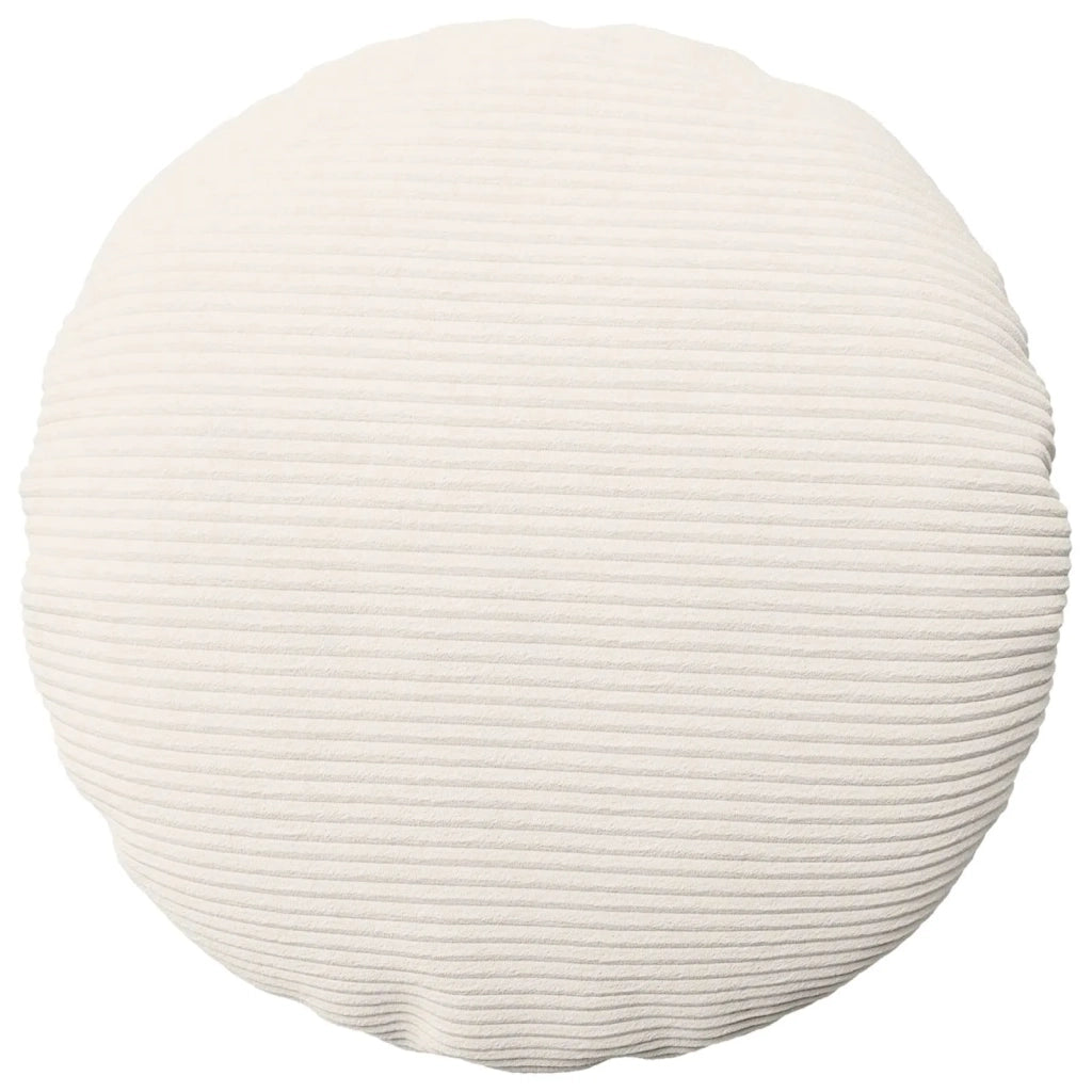 Federa 6 pcs HEERLEN Crema Ø 60 cm corduroy 922922