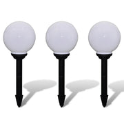 Sfera solare da esterno 20 cm 3 pezzi lampada decorativa 2402038
