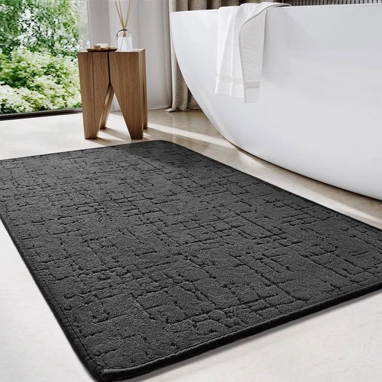 Matrice di assorbimento antiscivolo per docce - assorbente rapido - 1 unità - 40 x 60 cm