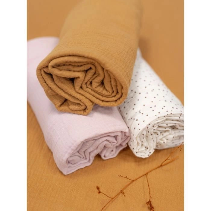 Maxi fascia - Stampata - 100x100 cm - Caramello