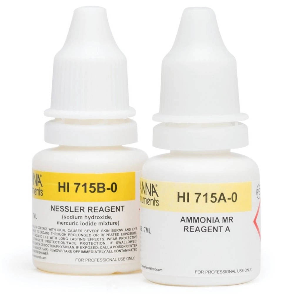 Hanna Instrument Hi-715-25  Reagenti Ammoniaca scala media per Fotometro Modello HI-715 - 25 test