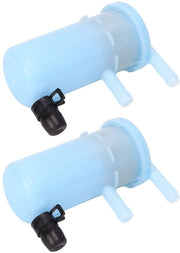 Filtro di Brandstoffile per Alta Efficienza - Sostituzione per DF25/DF40/DF50 - Codice OEM 15410-87J30 - 2 Pezzi - Facile da Installare - Estende la Durata della Vita del Motore - Filtro per Motore di Coda d'Acqua