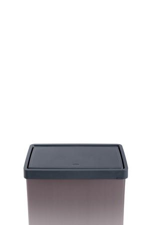 Pattumiera Alta 54L Keter Verto High 43,5x26,5x68,7 cm in Plastica Rosa Perla