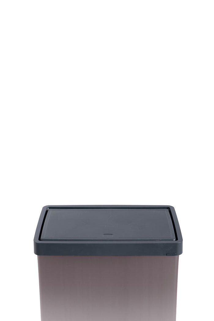 Pattumiera Alta 54L Keter Verto High 43,5x26,5x68,7 cm in Plastica Rosa Perla