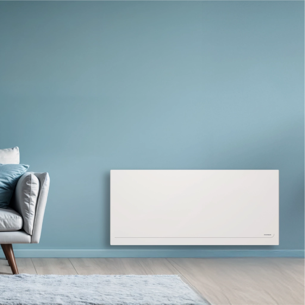 Radiatore elettrico Thomson WiFi con inerzia in ceramica e termostato intercambiabile, 2000W Milla