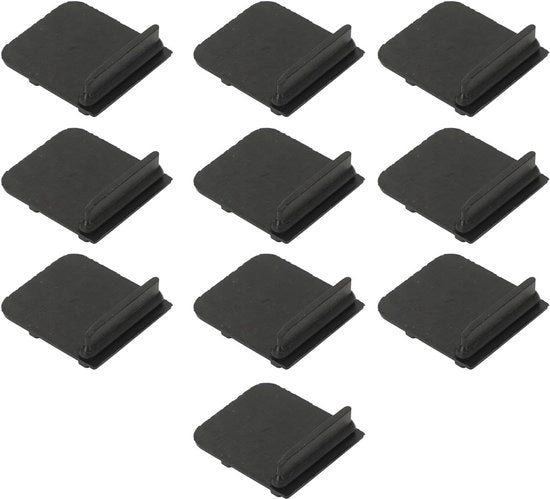 Kit di Flap di Gomma per Auto - 10 pezzi - Chiusura Ermetica - Adattamento Universale - Kit di Flap di Gomma per Auto - Auto