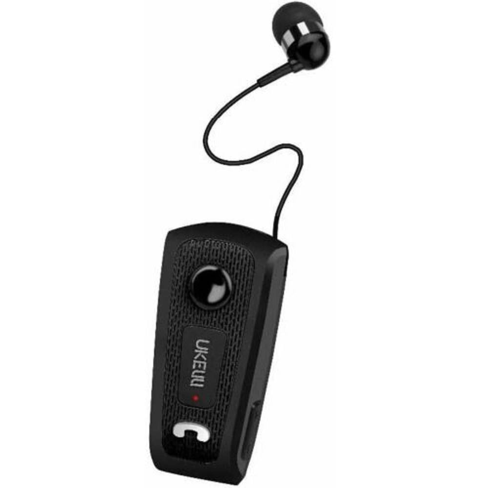 Trade Shop - Auricolare Bluetooth Cuffia Clip-on Uk-e20 Cavo Retrattile Smartphone -