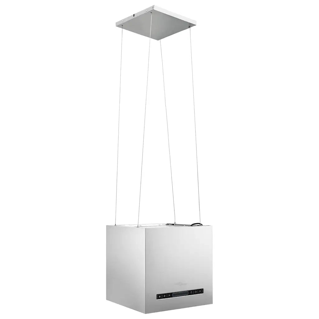 Cappa da Cucina ad Isola Sospesa LCD-Elettrodomestici da cucina con Sensore 37 cm Acciaio