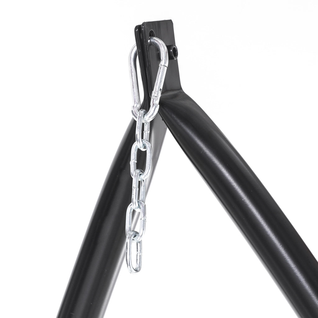 Supporto per Sedia a Dondolo con Tavolino ¨C Zephmum ¨C Grigio 190 cm