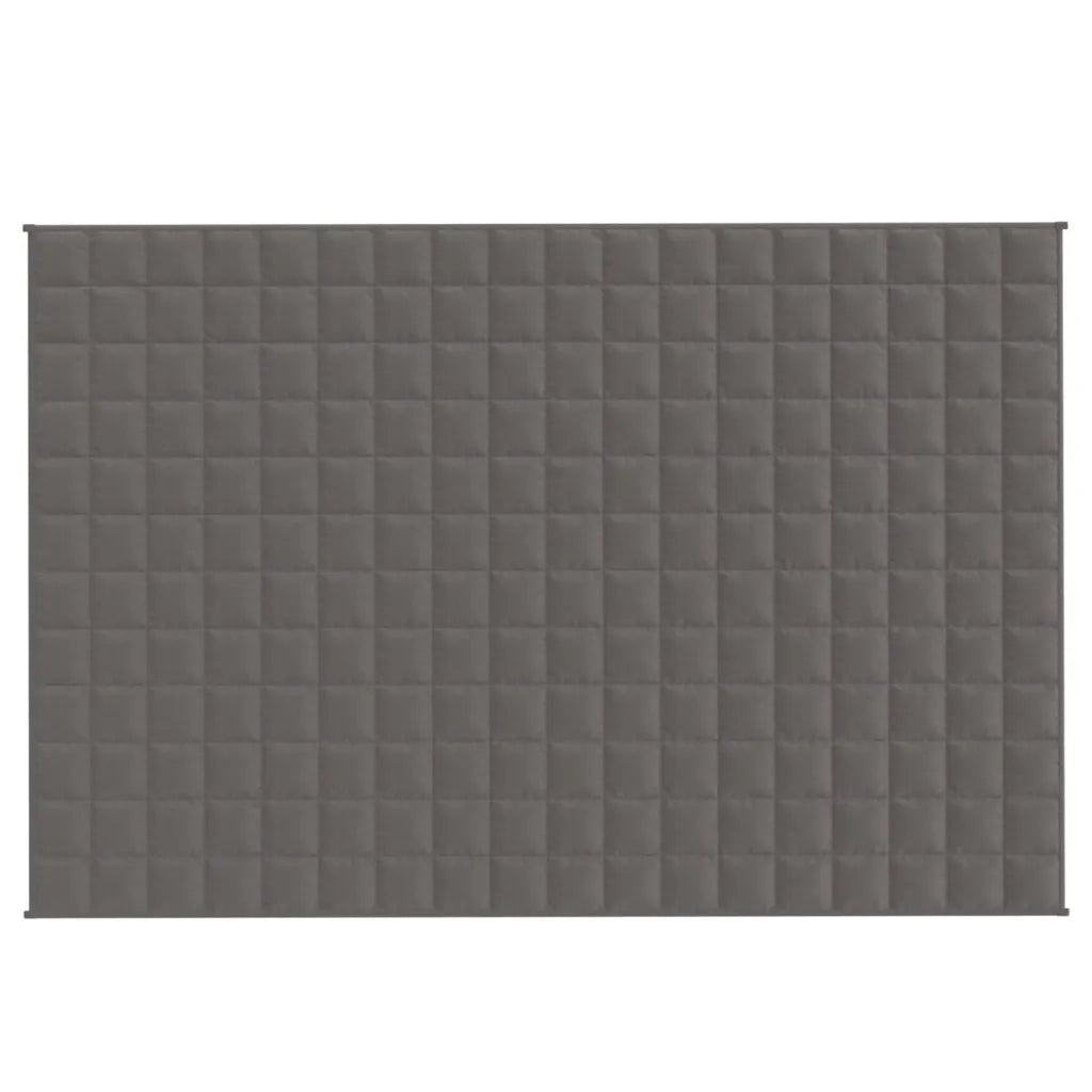 Coperta Ponderata Grigia 122x183 cm 5 kg in Tessuto 3154829