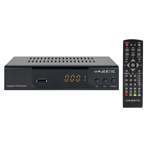 Decoder majestic 100675 dec 675 hd usb black