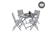 TAVOLO 120CM C/4 SEDIE 41X50X80 2X1TXT G