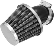 Filtro d'aria 35-50 mm - Alta permeabilità - Adatto per 110/125/140Cc - ATV/Scooter/Moto - Installazione semplice - Duraturo con protezione da acqua - Filtro motore