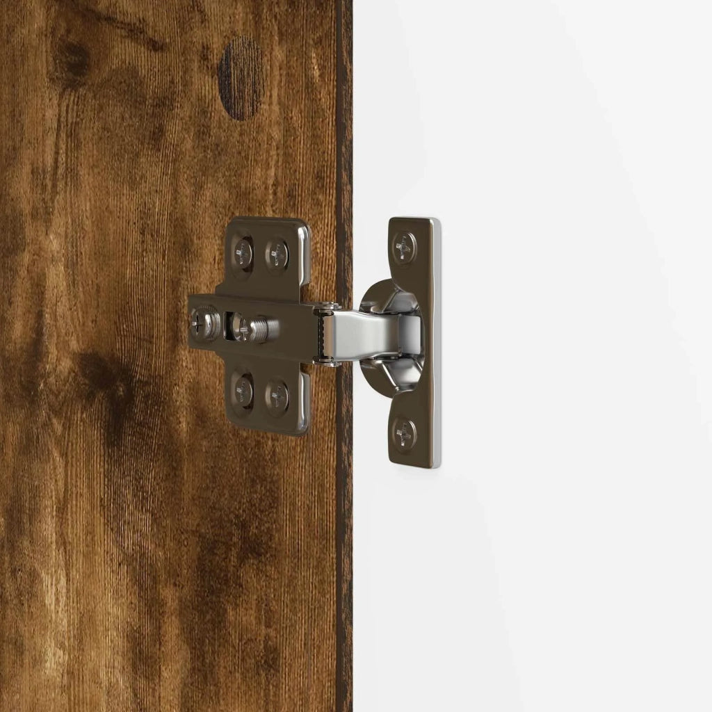 Mobile TV Rovere Fumo 99 x 34,5 x 47 cm Legno ingegnerizzato 895410