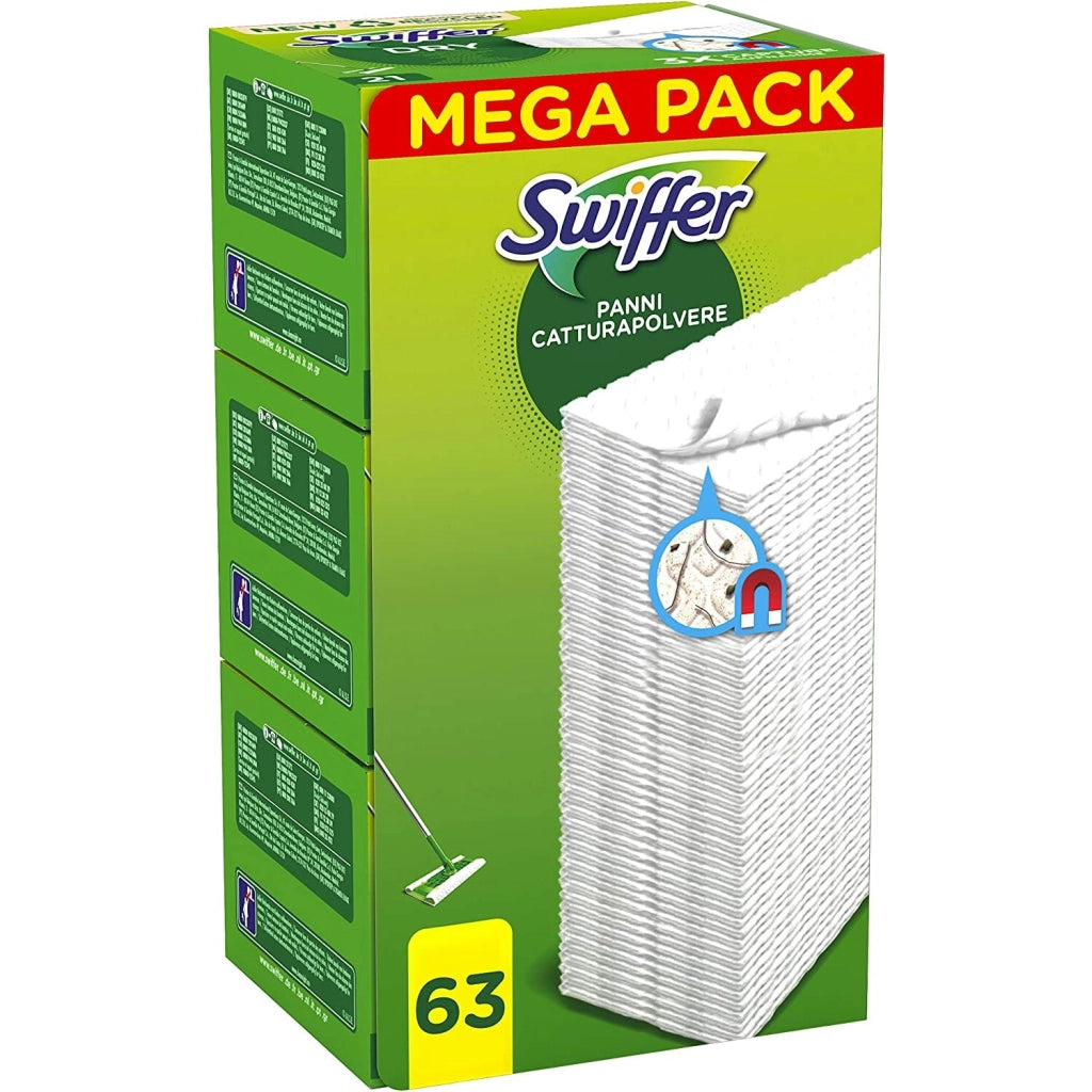 KIT SWIFFER DRY 51 PANNI CATTURA POLVERE