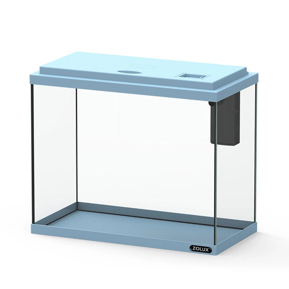 Zolux Ekai 30 13L - acquario cm30x18x24h completo di filtro interno Colore: Azzurro