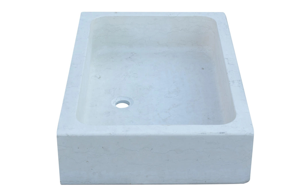 Biscottini Lavandino in marmo bianco di Verona Made in Italy Fontana Acquasantiera