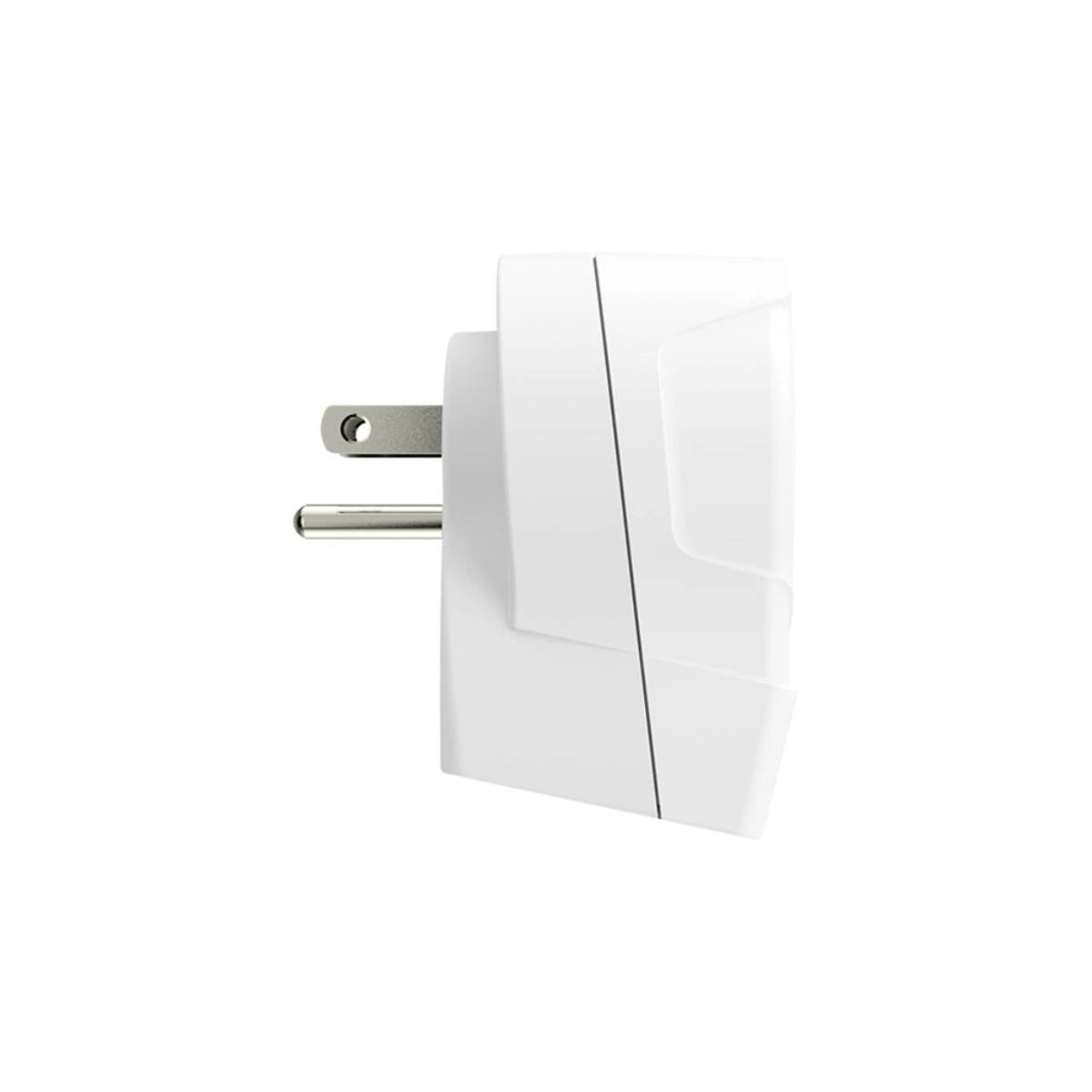 Adattatore da viaggio Europa - USA con 2 USB 15A Bianco Skross
