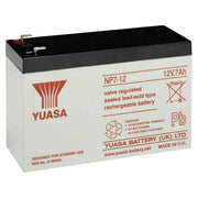 BATTERIA YUASA 12V 7AH ERMETICA RICARICABILE AL PIOMBO 12V ALLARME ANTIFURTO