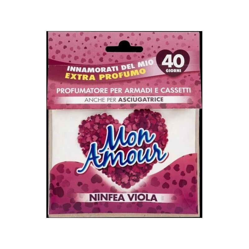 MONAMOUR PROFUMATORI ARMADI E CASSETTI NINFEA VIOLA 1 PZ 12GR