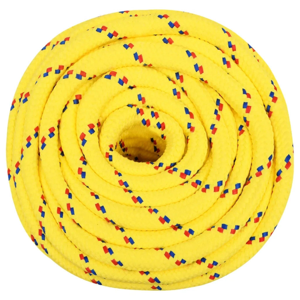 Corda Nautica Gialla 18 mm 25 m in Polipropilene cod mxl 53712