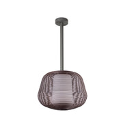 NARA M Sospensione fissa marrone ruggine 1xE27