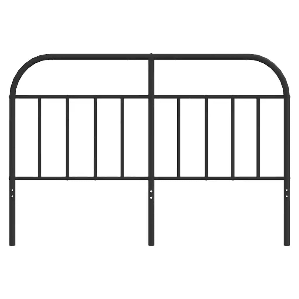 Testiera di Ricambio in Metallo Nero 140 cm 353668