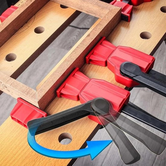 Chiodata a vite 20mm - Acciaio - Nero/Rosso - Lavorazione del legno - Resistente agli urti - Lunga durata - Progettata ergonomicamente - Chiodata