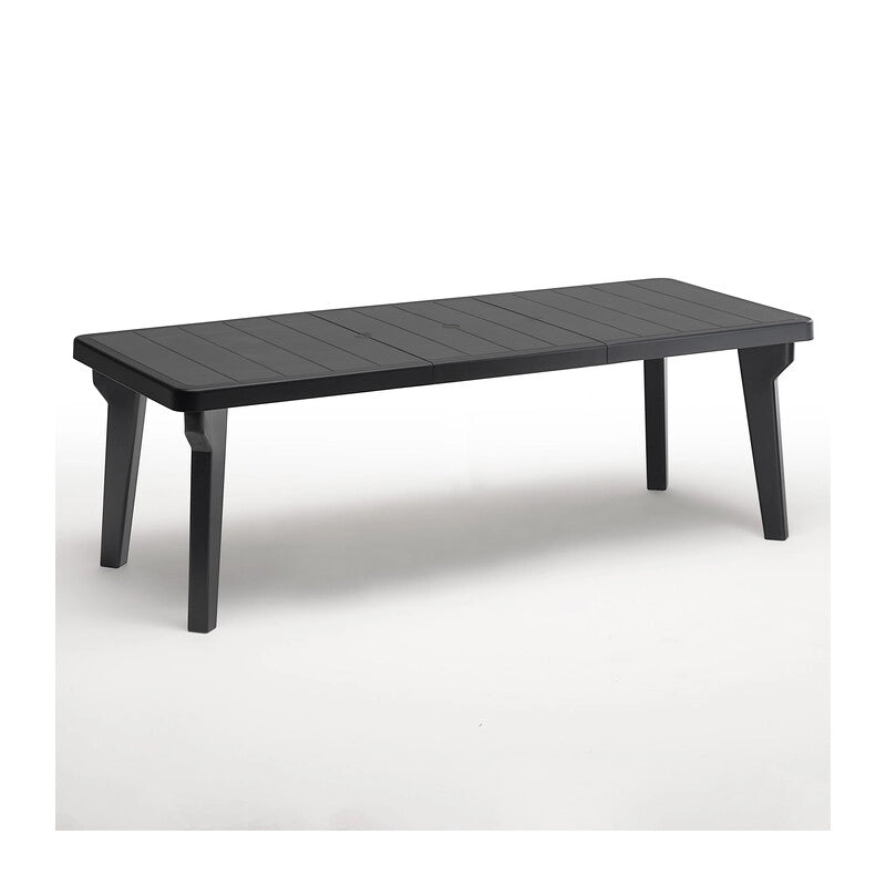TAVOLO BERGEN 160/220X90XH74CM ANTRACITE