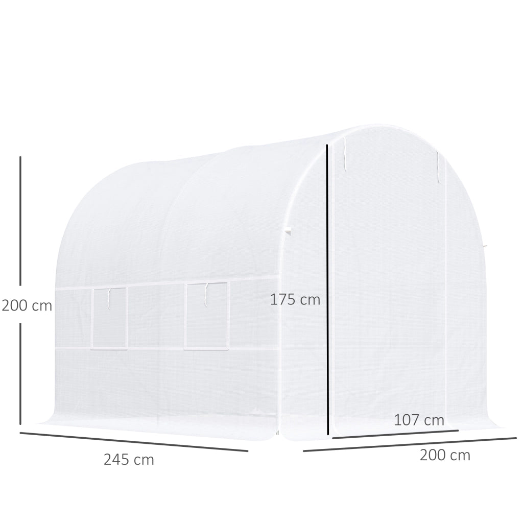 Serra Tunnel ¨C zephmum ¨C Bianco 245x200x200 cm