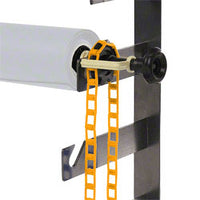 Walimex Set di montaggio a parete per sfondo a 5 pieghe, set da 3