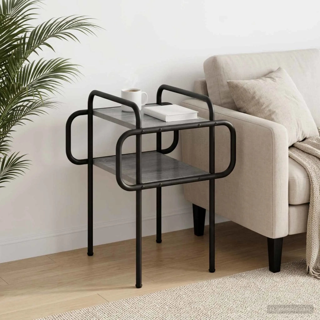 Tavolino da salotto Sonoma grigio 40 x 40 x 51 cm 8007747