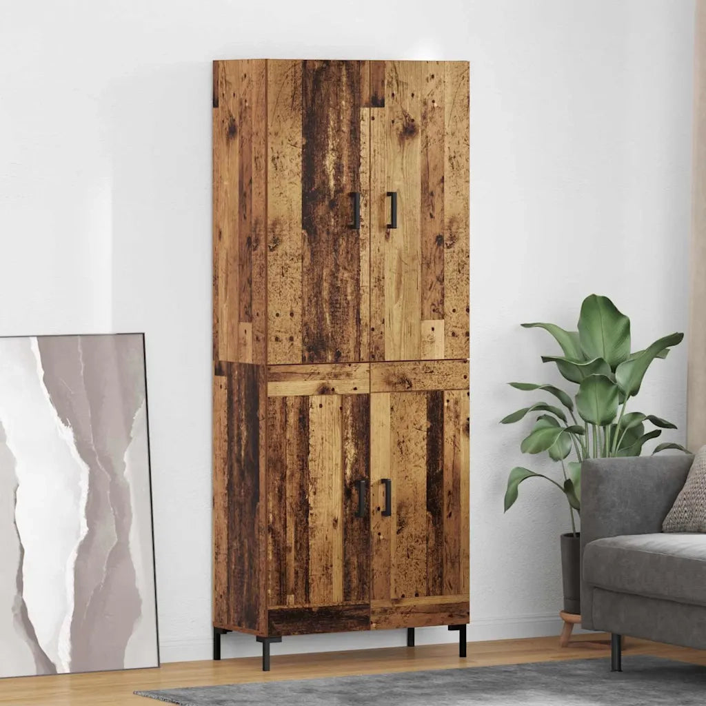 Credenza Legno vecchio 69,5 x 34 x 180 cm Legno multistrato