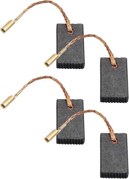 Set di pennelli in carbonio 4x - Fermarsi automaticamente - Adatto per Metabo - Alta conducibilità - OE 316034930/31603551/316035510 - Prestazioni affidabili - Pennelli