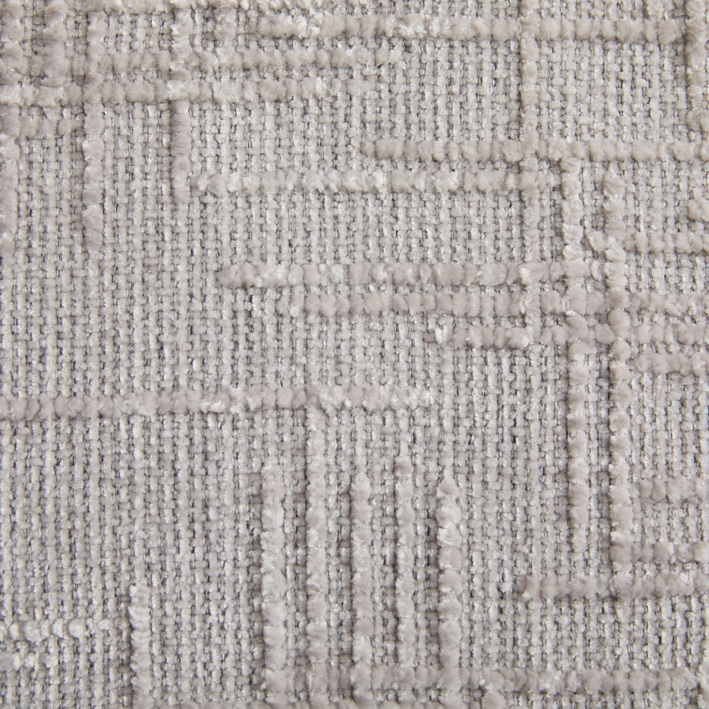 Divano senza struttura in chenille grigio