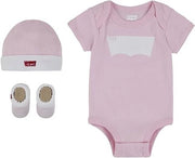 Set di vestiti per bambini 3 pezzi classico con ali da pipistrello - romper con cappello e guanti - abbigliamento unisex per neonati - regalo per neonati