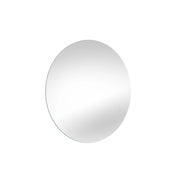 Emuca Specchio da bagno Cassiopea con illuminazione LED decorativa, diametro 60 cm, 20 W + 12 W, Alluminio e Vetro, 1 u.