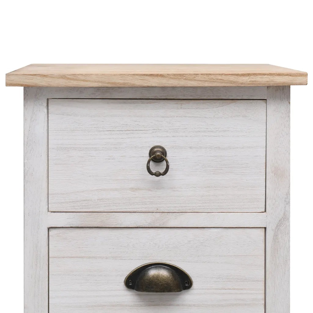 Mobiletto 35x25x57 cm in Legno di Paulownia CFW6684627