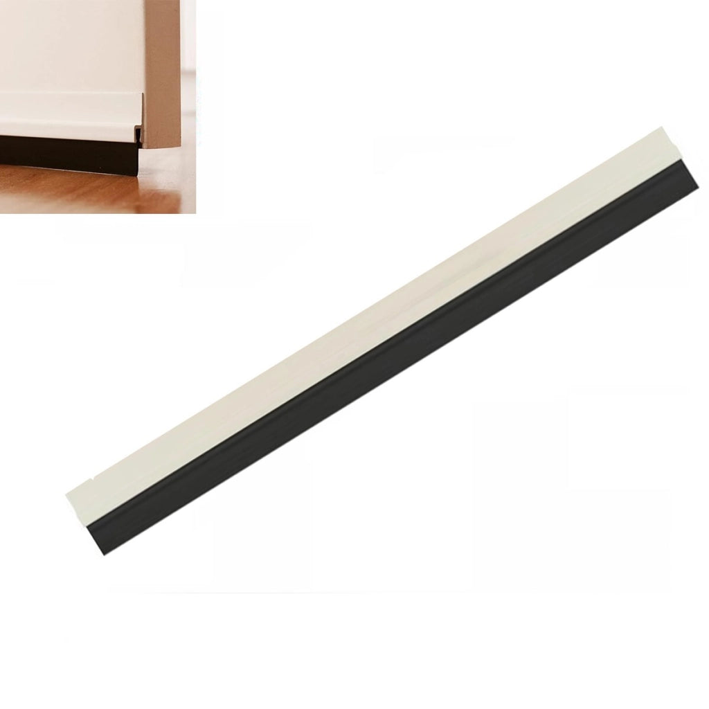 PARAFREDDO PARASPIFFERI SOTTOPORTA ADESIVI PVC RIGIDO CON GOMMA 100CM BIANCO