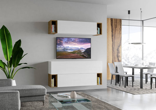 Parete Attrezzata Soggiorno 174x39,5 cm in nobilitato