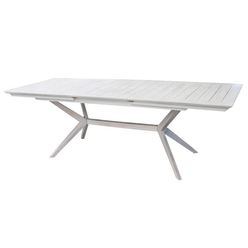 TAVOLO BALI ESTENSIBNILE 150/200 X 90 X H75 CM BIANCO