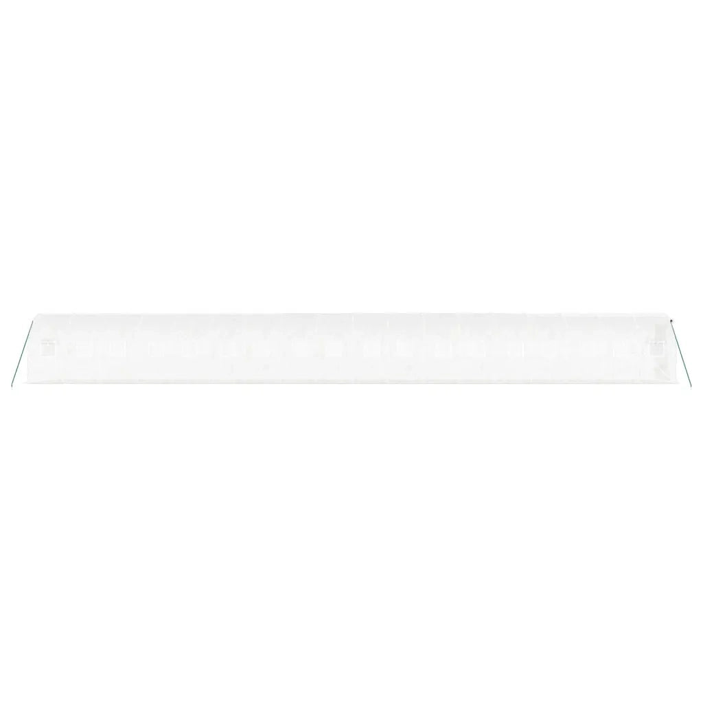 Serra con Telaio in Acciaio Bianco 36 mÂ² 18x2x2 m