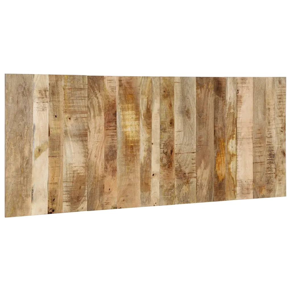 Testiera 200 cm in Legno Massello di Mango Grezzo 4017518