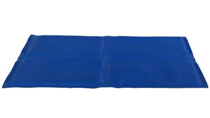 AIO FACTORY 50x90 cm Tappetino rinfrescante in gel blu Letto per cani impermeabile