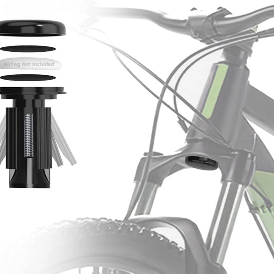 Supporto per AirTag per Bicicletta - AirTag per Bicicletta - Copricapo per AirTag - AirTag per Bicicletta - Supporto per AirTag