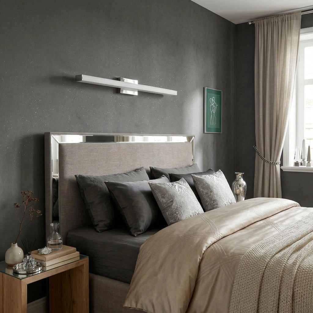 Lampada Da Parete Led 80cm APP1847-1W Chrom