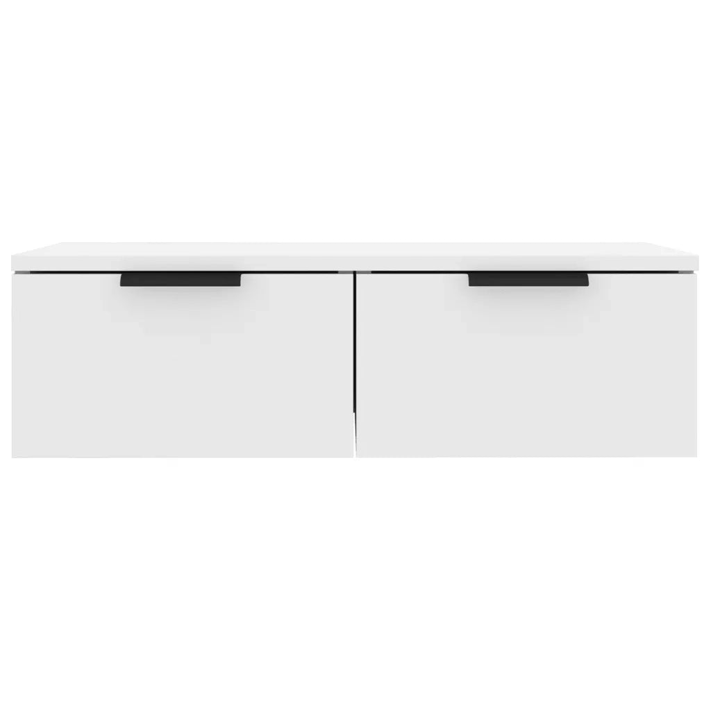 Armadietto a Muro Bianco 68x30x20 cm in Legno Multistrato cod mxl 33528
